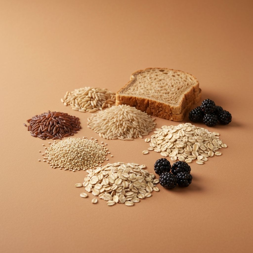 Whole grains and complex carbohydrates